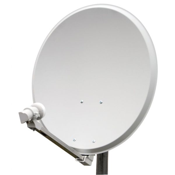 Pack MEGASAT Parabole Acier 40cm + LNB Single HDSAT + Récepteur Fransat