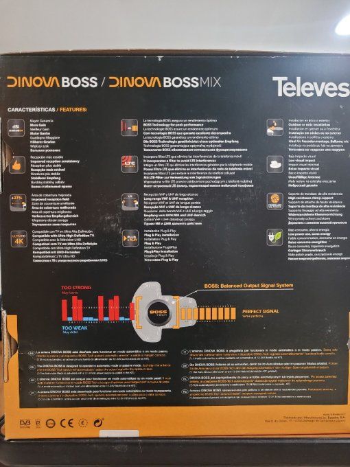 Antenne TELEVES Dinova Boss