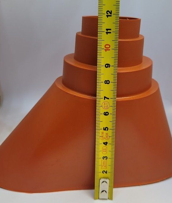cone étanchéité couleur brique