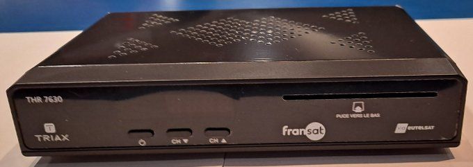 Récepteur TRIAX THR7630 Fransat - Reconditionné sans carte