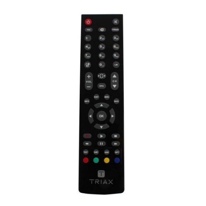 Télécommande Terminal Fransat Triax THR7630 avec carte Fransat valable 4 ans