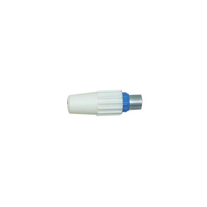 Fiche coaxiale femelle 9.52 mm