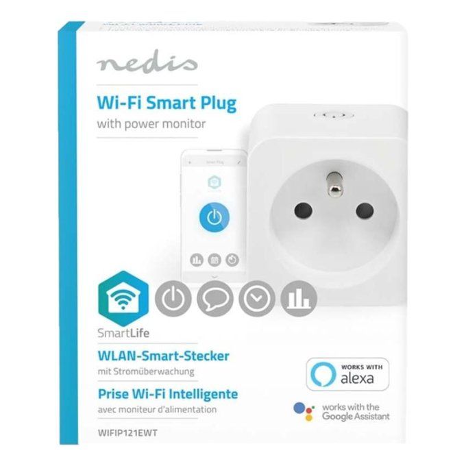 Prise intelligente connectée Wifi pour intérieur