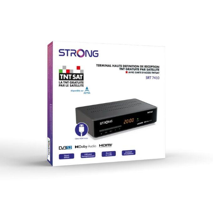 Récepteur STRONG SRT 7410 TNTSAT