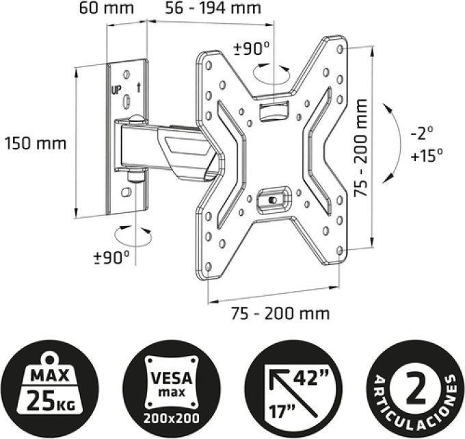 Support tv Engel AC0590E