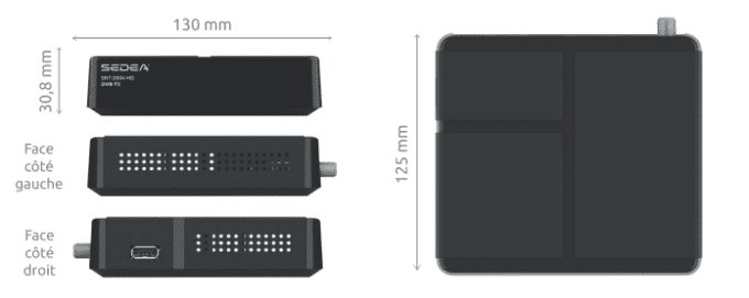 Récepteur Sedea SNT-2400-UHD