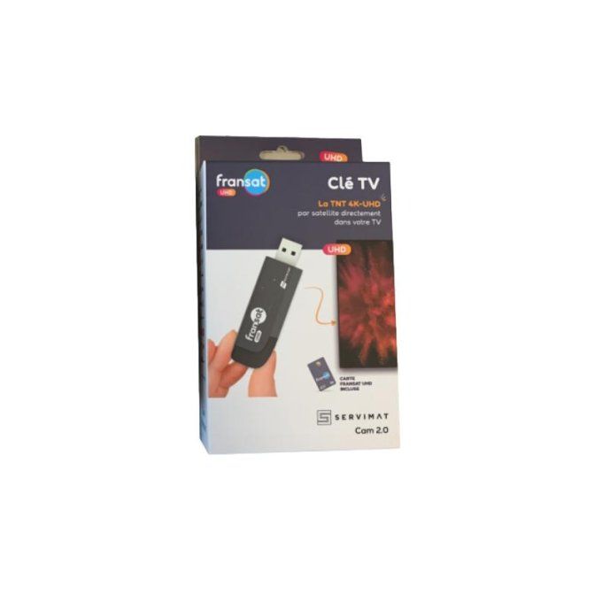 Clé USB UHD Fransat avec carte