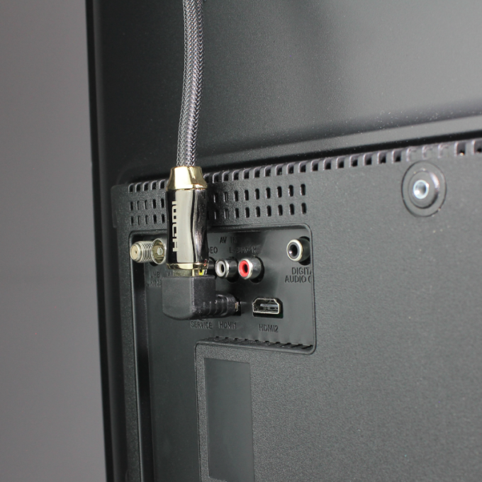 Adaptateur HDMI Male / Femelle 90°