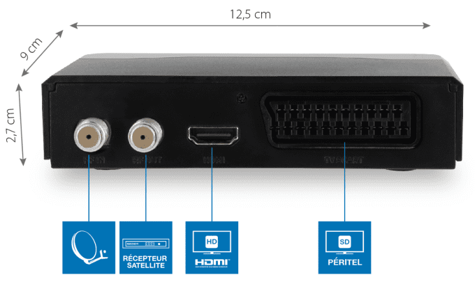 Récepteur Free to Air S6700 HD