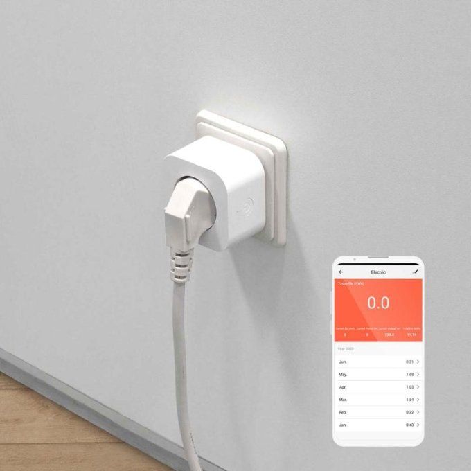 Prise intelligente connectée Wifi pour intérieur