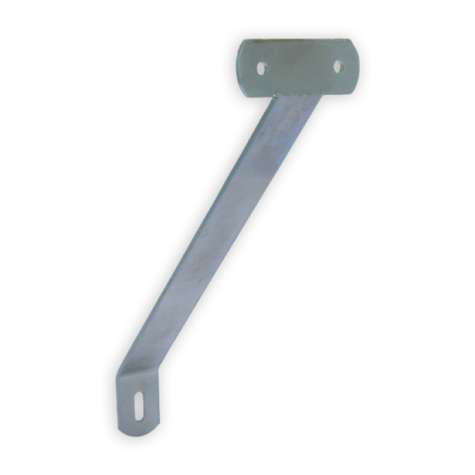 Etriers muraux déport 250 mm pour fixation murale avec jambe de force