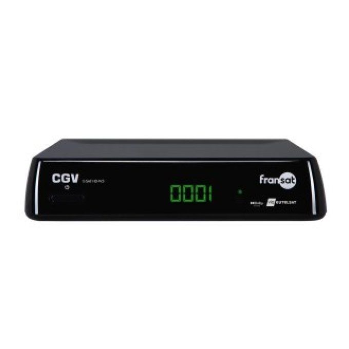 Récepteur Fransat CGV E-SAT HD-W5 + carte Fransat valable 4 ans