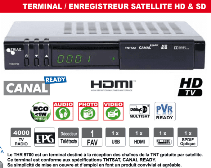 THR9700 Triax - Reconditionné